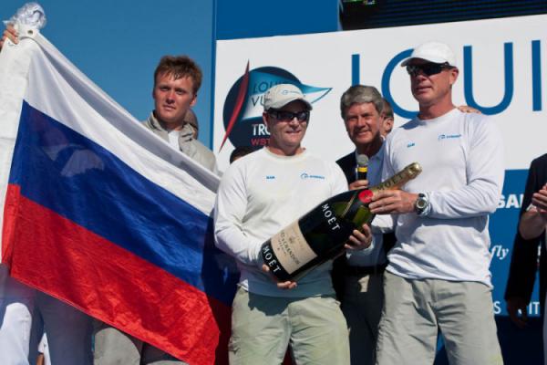 «Синергия» - на втором месте Louis Vuitton Trophy. flag.jpg