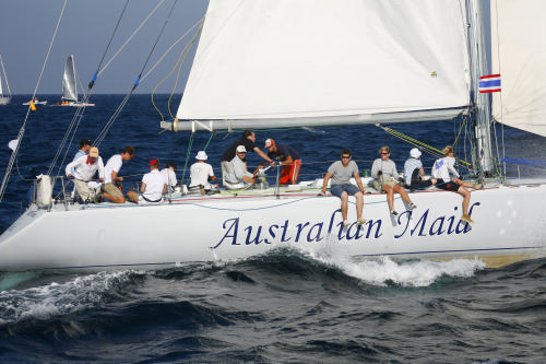 Phuket King's Cup 2008. Вторник 2 декабря, гонка 1, команда Австралии Phuket King's Cup 2008. Вторник 2 декабря, гонка 1, команда Австралии